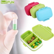 Portable Mini Pill Case Medicine Boxes 3 Grids Travel Home Medical Drugs Tablet Empty Container Home Holder Cases 2024 - buy cheap