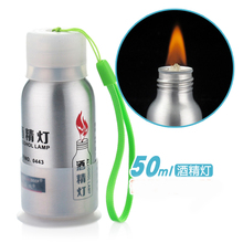 Mini metal portátil lâmpada de álcool queimador de álcool mini querosene 2024 - compre barato