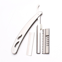 50Pcs 14.5*1.5cm Wholesale Men Straight Barber Razor Edge Folding Shaving Knife Hair Removal Tool Shaving Razor Stainless 6103 2024 - buy cheap
