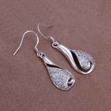 Hot Sale!!Free Shipping 925 Silver Earring,Fashion Sterling Silver Jewelry Inlaid Stone Bottle Earrings SMTE249 2024 - buy cheap