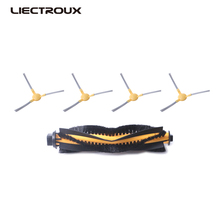 (For C30B) Spare part for Robot Vacuum cleaner LIECTROUX C30B,Side Brush x 4pcs+rubber Brush x 1pc. 2024 - buy cheap