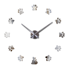 2018 new 3d wall clock diy clocks reloj de pared Quartz watch Living Room Simple Love Circular Acrylic mirror stickers horloge 2024 - buy cheap