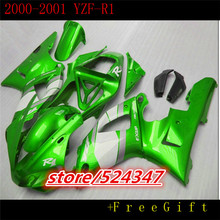 YZFR1 Green black 00-01 YZF-R1 R1 YZF 1000  2000 2001 Green white YZF1000 YZF R1 00 01  Motorcycle Accessories & Parts 2024 - buy cheap
