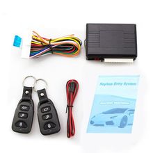 Universal sistemas de alarma de coche Kit Central remoto de coche cerradura de la puerta sistema de entrada sin llave de bloqueo Central con Control remoto 2024 - compra barato