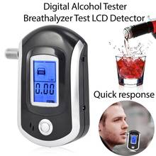 GLCC Portable Alcohol Tester Professional Police Digital Breath Alcohol LCD Alcohol Tester Mini Analyzer Breathalyzer Detector 2024 - buy cheap