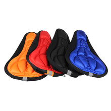 Лидер продаж, силиконовый 3D гелевый Чехол для велосипедного седла, удобная мягкая подушка, запчасти для велосипедного седла, аксессуары B2 2024 - купить недорого