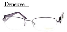 2018 new design fashion lady style half rim eyewear frames, golden optical eyeglasses with flower pattern DN4427 2024 - buy cheap