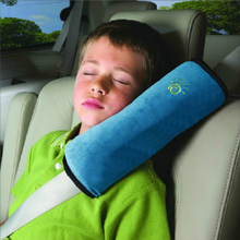 Diadema de protección para el cuello para Bebé y Niño, almohada para cinturón de seguridad de coche, correa de seguridad para dormir, reposacabezas, almohadilla para el cuello, almohada de viaje 2024 - compra barato