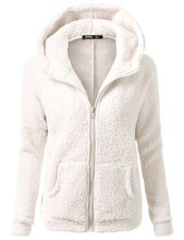 Autumn Winter Women Hoodies Fleece Hooded Long Sleeve Zipper Thicken Coat Outwear Sudaderas Jacket Sweatshirts Lady 8 Colors 2024 - buy cheap