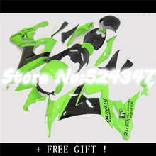 Fei-personalizado para carenagem, para kawasaki ninja 2008, 2009, 2010, preto, verde, zx10r, zx, 10r, 08-10, 08, 09 2024 - compre barato
