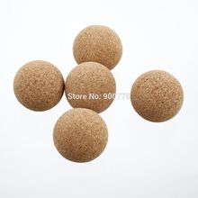 Cork soccer balls (natural) -5pcs FOOSBALL 35 mm TABLE Soccer professional ball for fuzzball AE-08 2024 - buy cheap