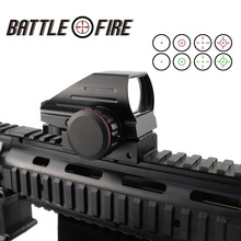 1X33  Collimator Sight for Hunting Rifle Scope Holographic Reflex 4 Reticles  Red dot Sight Tactical Riflescope 2024 - buy cheap