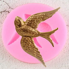 3D Birds Silicone Mold Chocolate Candy Molds DIY Cake Decorating Tools Cupcake Baking Fondant Mould Jewelry Polymer Clay Moulds 2024 - buy cheap