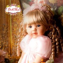 Reborn baby doll princess dolls for girls 24"60cm silicone vinyl limbs stuffed body children juguetes reborn toddler toys 2024 - buy cheap