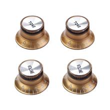 NEW 4Pcs Electric Guitar Top Hat Knob Volume Controller Parts for Gibson Les Paul 2024 - buy cheap