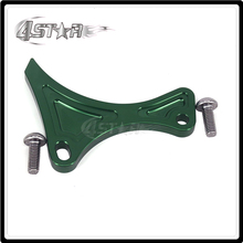 Motorcycle CNC Green Aluminum Guard Engine Case Saver Protector For KAWASAKI KX250F KXF250 KXF 250 2004-2016 Dirt Bike 2024 - buy cheap