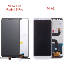 LCD Display for Xiaomi Mi A2 Global/ Mi A2 Lite LCD Display Touch Screen with Frame LCD Display Digitizer 10 Touch Repair Parts 2024 - buy cheap