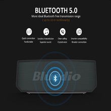 Bluedio BS-6 Portable Wireless High Quality Bluetooth Speaker Supported Voice Control Mini Speaker With Mic Free Shipping 2024 - buy cheap