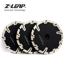 Z-LEAP 3pcs 125mm Diamond Disk Cutting Wheel 5 Inch Turbo Rim Dry Wet Electrotool Circular Saw Blades For Cutting Granite 2024 - buy cheap