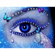 Красивые глаза Алмазная Вышивка Сделай Сам Алмазная картина мозаика Алмазная картина 3d вышивка крестиком картинки H482 2024 - купить недорого