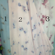 75D Chiffon Printed Fabric Summer Dress Sunscreen Fabric for Women  fabric  Floral printed chiffon  Dress fabric 2024 - compre barato