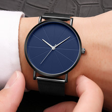 New Business Watch Simple Men's Watches Sports Male Stainless Steel Clock Men Luxury Brand Wristwatch Man watch montre homme AG7 2024 - buy cheap
