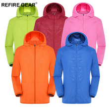 ReFire Gear Men's Women's Quick Dry Outdoor Skin Jacket Waterproof Sun UV Protection Coats Lightweigt Hiking Fishing Jackets 2024 - buy cheap