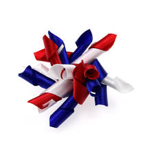 60PCS dog Volumes Ribbon bows Red Blue White pet dog  hair bows  Rubber bands pet dog accessories grooming products for dogs 2024 - buy cheap