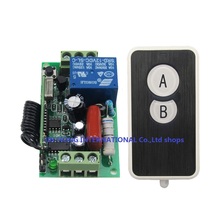 Interruptor de luz de Control remoto AC220V, módulo receptor de Radio de salida, 1CH, 10A, transmisor de llaves ultrafinas 2024 - compra barato