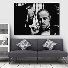 Carteles e impresiones de películas modernas sobre lienzo para decoración del hogar, imágenes decorativas para sala de estar, arlon Brando, padrino 2024 - compra barato