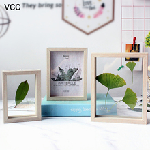 Wood Photo Frame,Real Glass Picture Frame Art,Nordic Poster Frame For Tabletop Decoration,Painting Frames,Specimen Display 2024 - buy cheap