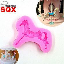 3D Horse Silicone Mold Chocolate Candy Fondant Cake Decoration Mould Baking Tools Clay Mold SQ15243 2024 - buy cheap