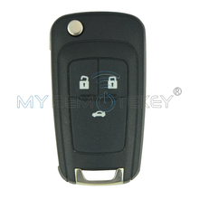 Flip Remote Key ID46 Chip 3 Button 433mhz For Buick Gt For Chevrolet AVEO CRUZE Folding Car Key Remtekey 2024 - buy cheap