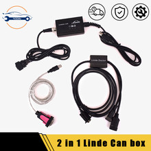 2 in 1 Linde Can box diagnostic tool forklift scanner Linden diagnostic doctor 2024 - buy cheap