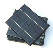 Painel solar resina polycrystalline 2w 18v, módulo de célula solar carregador de bateria 12v, educação diy sistema 136*110mm 2024 - compre barato