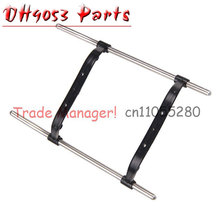 Free shipping 2 pcs DH 9053 dh9035 rc Helicopters parts accessories DH9053-22 Undercarriage Landing gear from origin factory 2024 - купить недорого