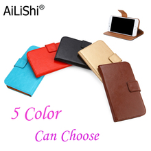 Caso Para Ginzzu AiLiShi S5120 S5001 S5510 S5140 S4510 Dual Sim S4710 Leather Flip Case Capa Do Telefone da Carteira Bolsa Titular em Estoque 2024 - compre barato