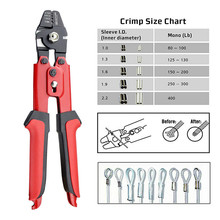 Fishing Crimping Pliers for Fishing Line Barrel Sleeves Fishing Cutter Scissors for Grip Hooks Split Rings Fishing Tackle 2024 - buy cheap