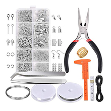 Jewelry Making Supplies Kit - Jewelry Repair Tool with Accessories Jewelry Pliers Craft Jewelry Findings and Beading Wires 2024 - buy cheap