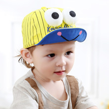 Children Infant Soft Crochet Snapback Baby Girl Boy Big Eyes Caps Outdoor Baseball Cap Summer Breathable Cute Sun Birds Hat DS19 2024 - buy cheap