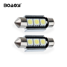 BOAOSI-bombilla LED para coche, luz C5W, Canbus extremadamente brillante, sin errores, 36mm, 39mm, 41mm, 4 unidades 2024 - compra barato