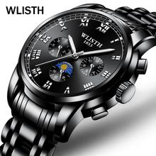 Dropshipping WLISTH Sport Watches Mens Watches Top Brand Luxury Military Army Quartz-Watch Male Clock Casual Relogio Masculino 2024 - buy cheap