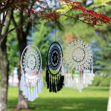 Dreamcatcher Handmade Wind Chimes Hanging Pendant Feather Indian Dream Catcher Wall Art Hangings Car Home Decorations Crafts 2024 - buy cheap