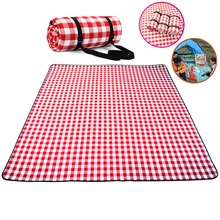 Thicken Pad Breathable Soft Blanket for Outdoor Folding Waterproof Blanket Camping Beach Plaid Picnic Mat 2024 - buy cheap
