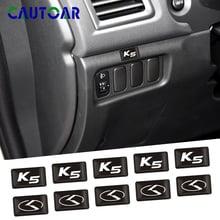 50Pcs Car styling 3D decorations stickers K emblem badge for KIA K2 K3 K5 Sorento Sportage R Rio Soul Decals Auto accessories 2024 - buy cheap