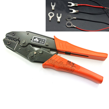 Non Insulated Terminals Ratchet Crimping Plier 1.5-6.0mm2 AWG 16-10 hand ratchet terminal crimping plier/tool 2024 - buy cheap