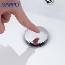 Сливная раковина GAPPO для ванной комнаты, латунный Слив для раковины с переливным отверстием 2024 - купить недорого