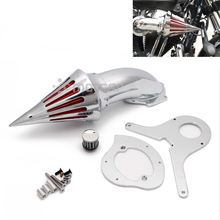 Para honda shadow aero vt 750 750c cromo boleto de alumínio da motocicleta cone pico kit filtro de entrada ar mais limpo 1 conjunto 2024 - compre barato