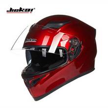 Popular style JIEKAI JK-316 Motocross Double lens motorcycle helmet, motorbike full face road helmet M  L XL XXL 2024 - buy cheap