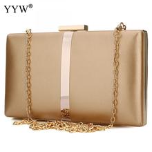 Gold Evening Party Bag Ladies' Handbag Clutch Female Shoulder Bag Luxury Handbags Women Bags Designer Wholesale Womens' Pouch 2024 - buy cheap